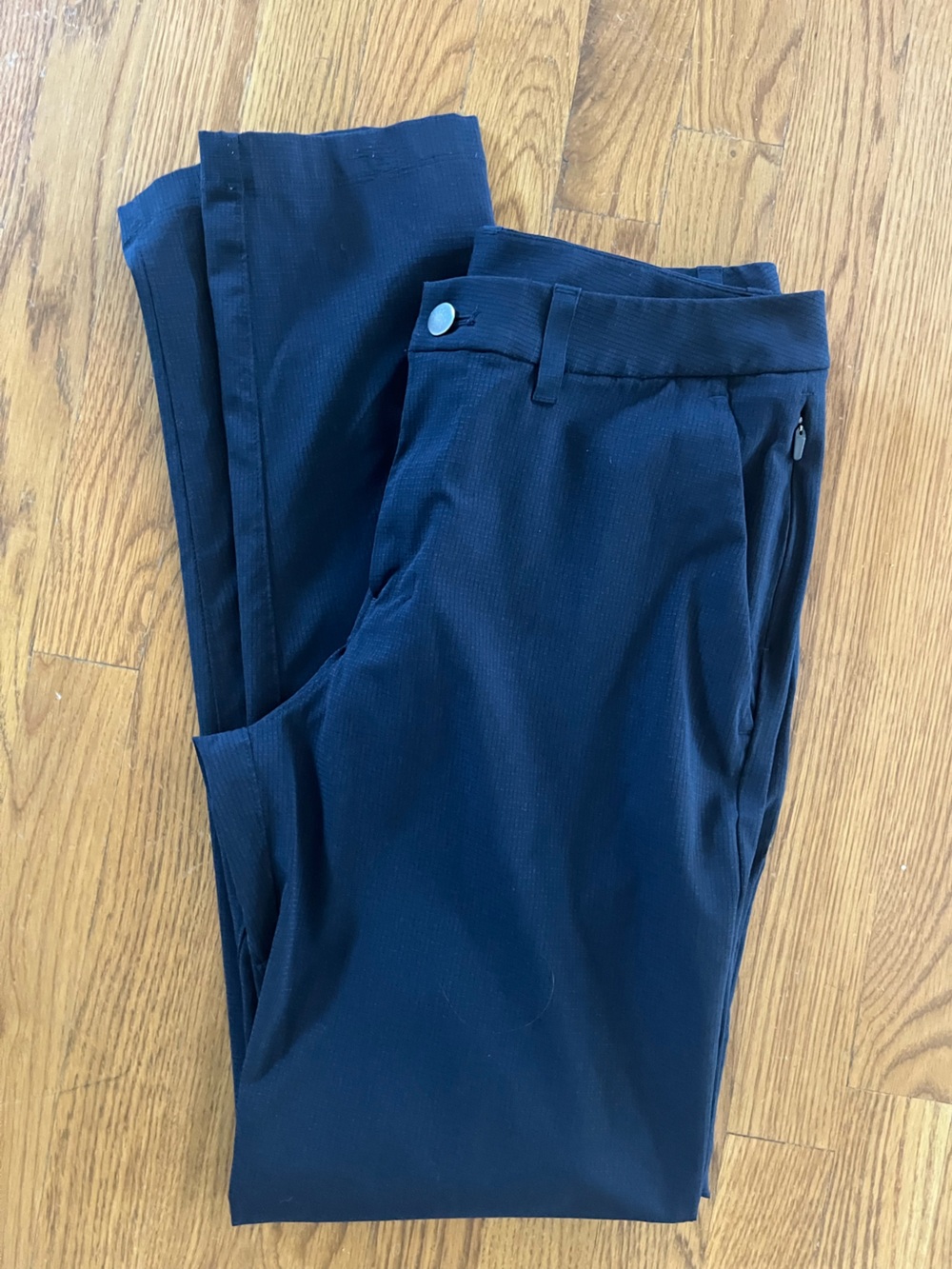 Lululemon ABC Slim-Fit Trouser 34”L WovenAir True Navy Blue Mens Size 30